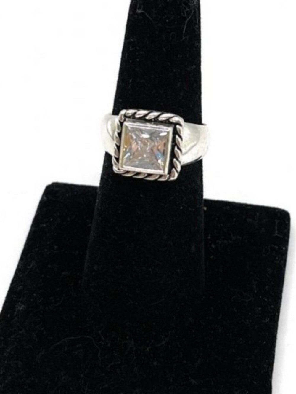 925 Sterling Silver Silpada Elizabeth Statement Ring Size 7